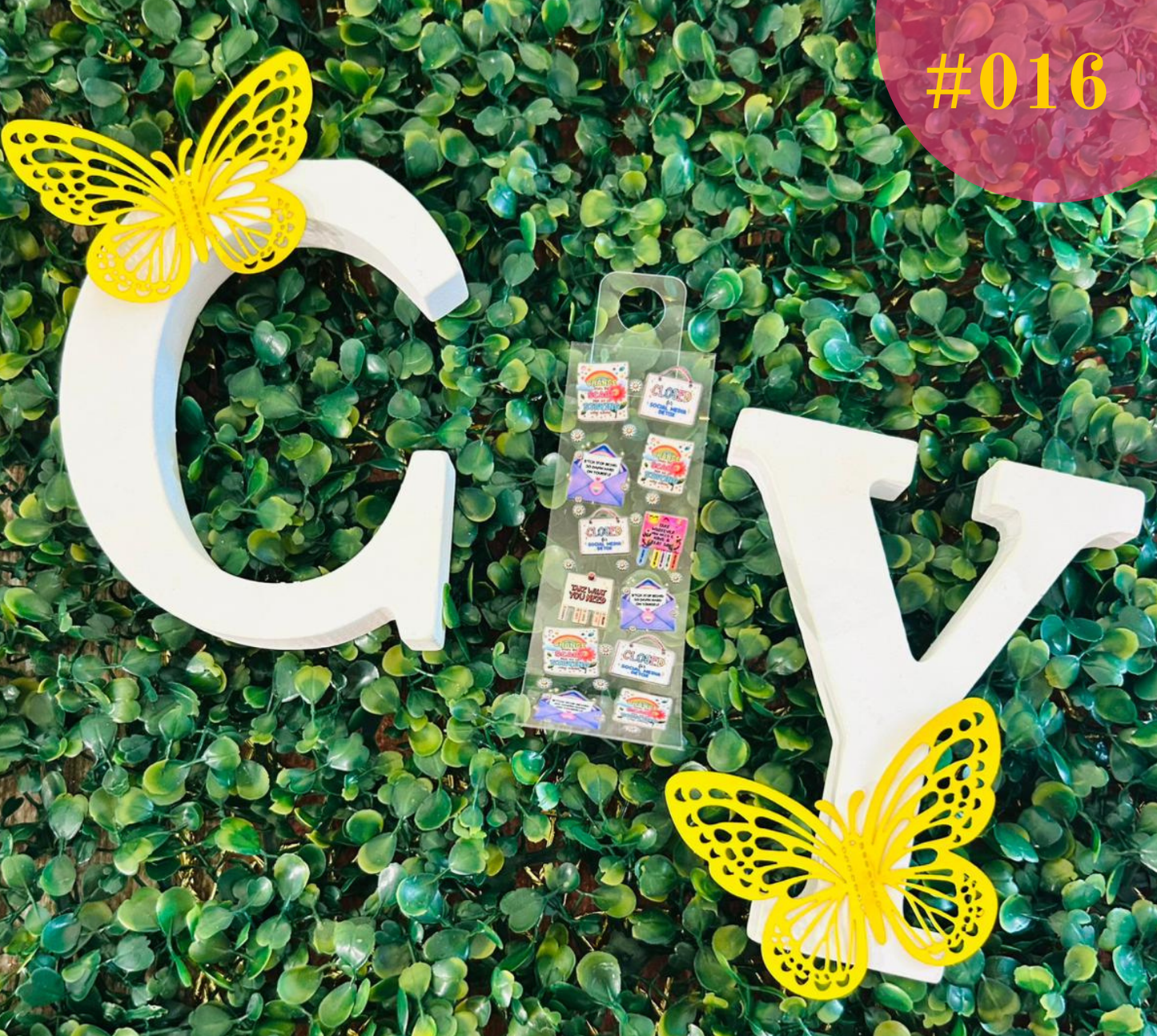 Stickers UV/DTF Separadores 💖