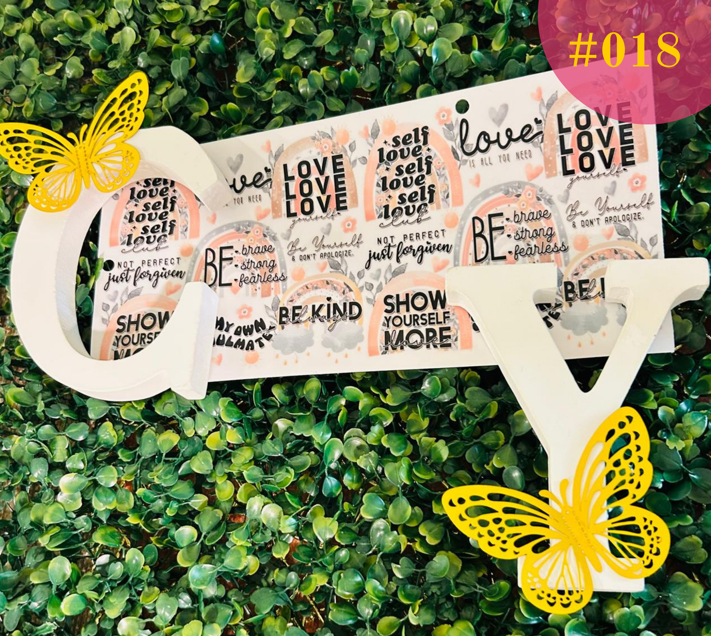 Stickers UV/DTF Vasos & Superficies 💖