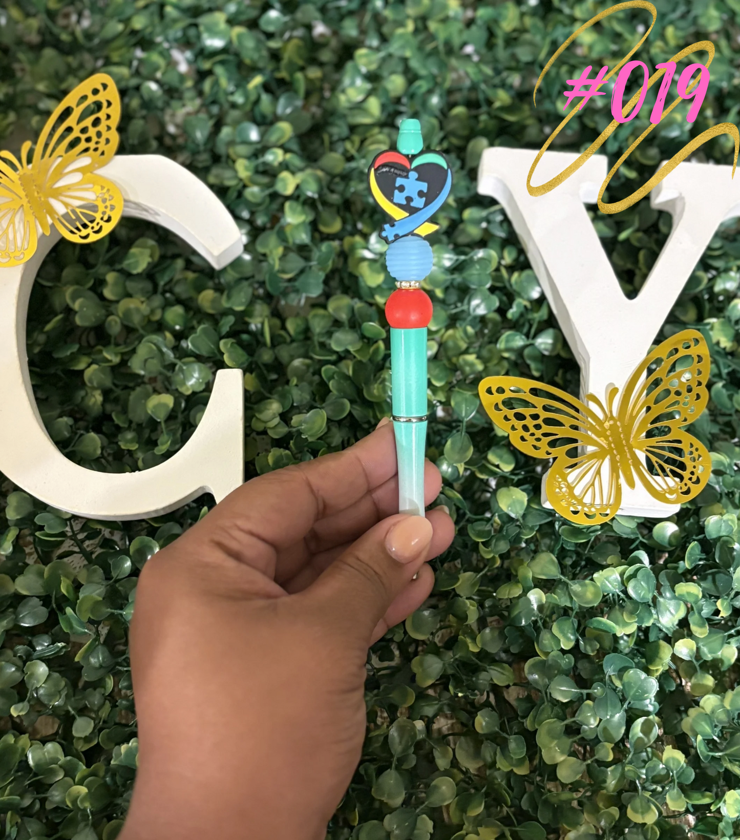 Bolígrafos personalizados con figuras temáticas 💖