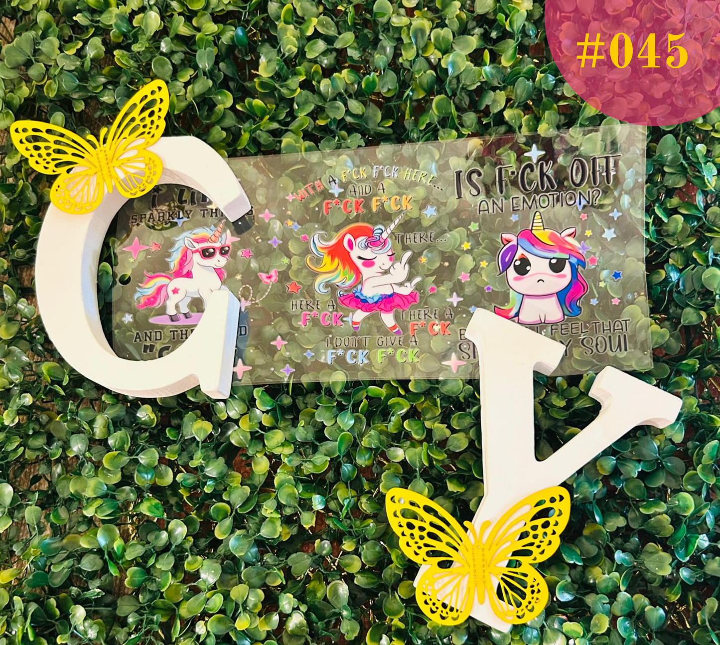 Stickers UV/DTF Vasos & Superficies 💖