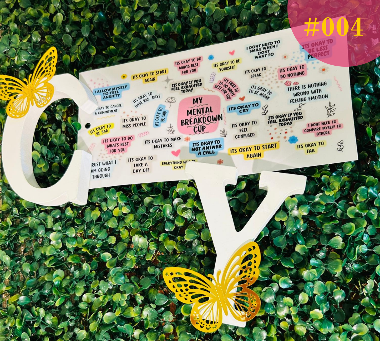 Stickers UV/DTF Vasos & Superficies 💖