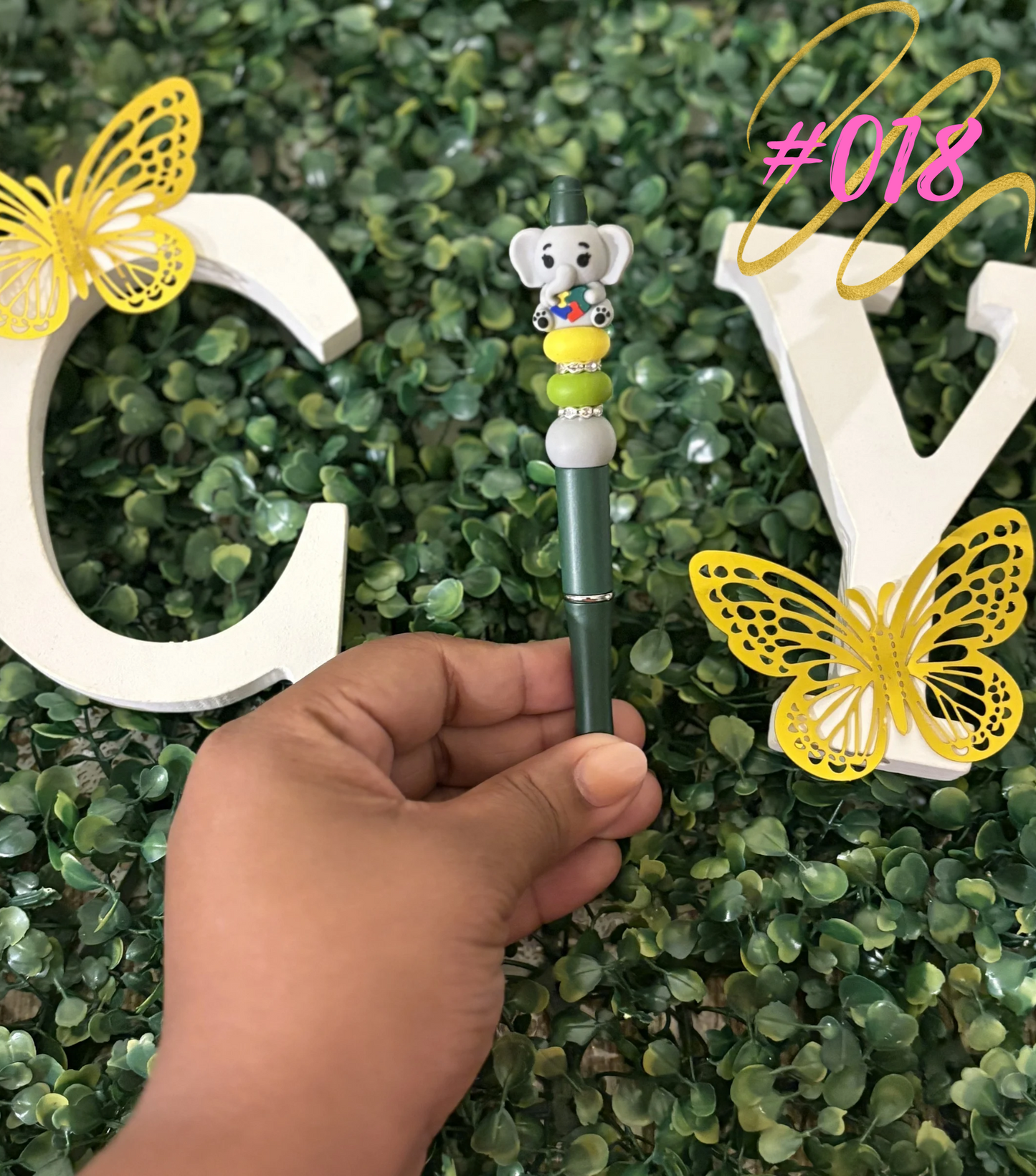 Bolígrafos personalizados con figuras temáticas 💖