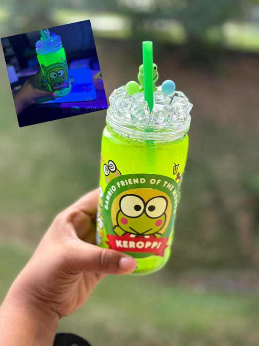 Vaso snowglobe 💚✨.