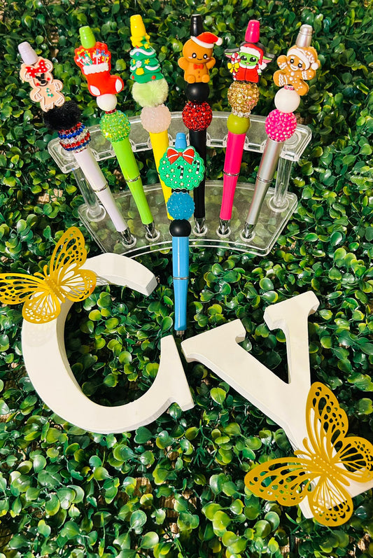 Bolígrafos personalizados con figuras temáticas 💖