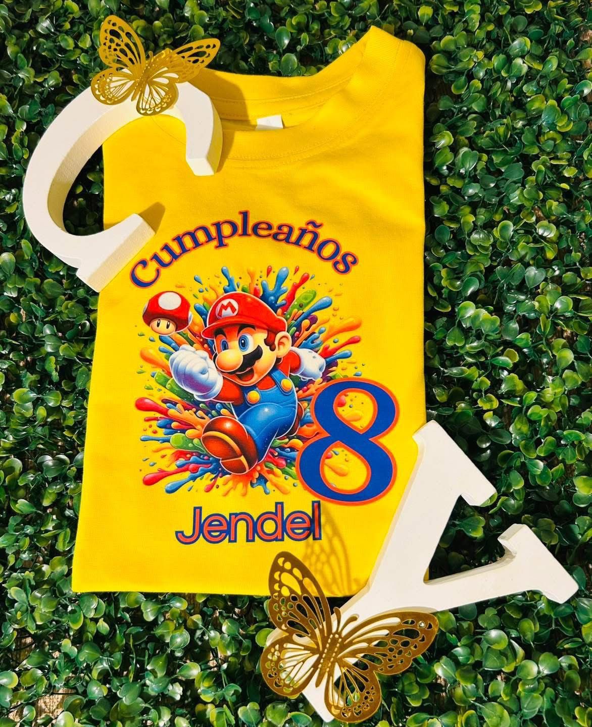 Camisas personalizadas ALGODÓN NIÑOS 💖