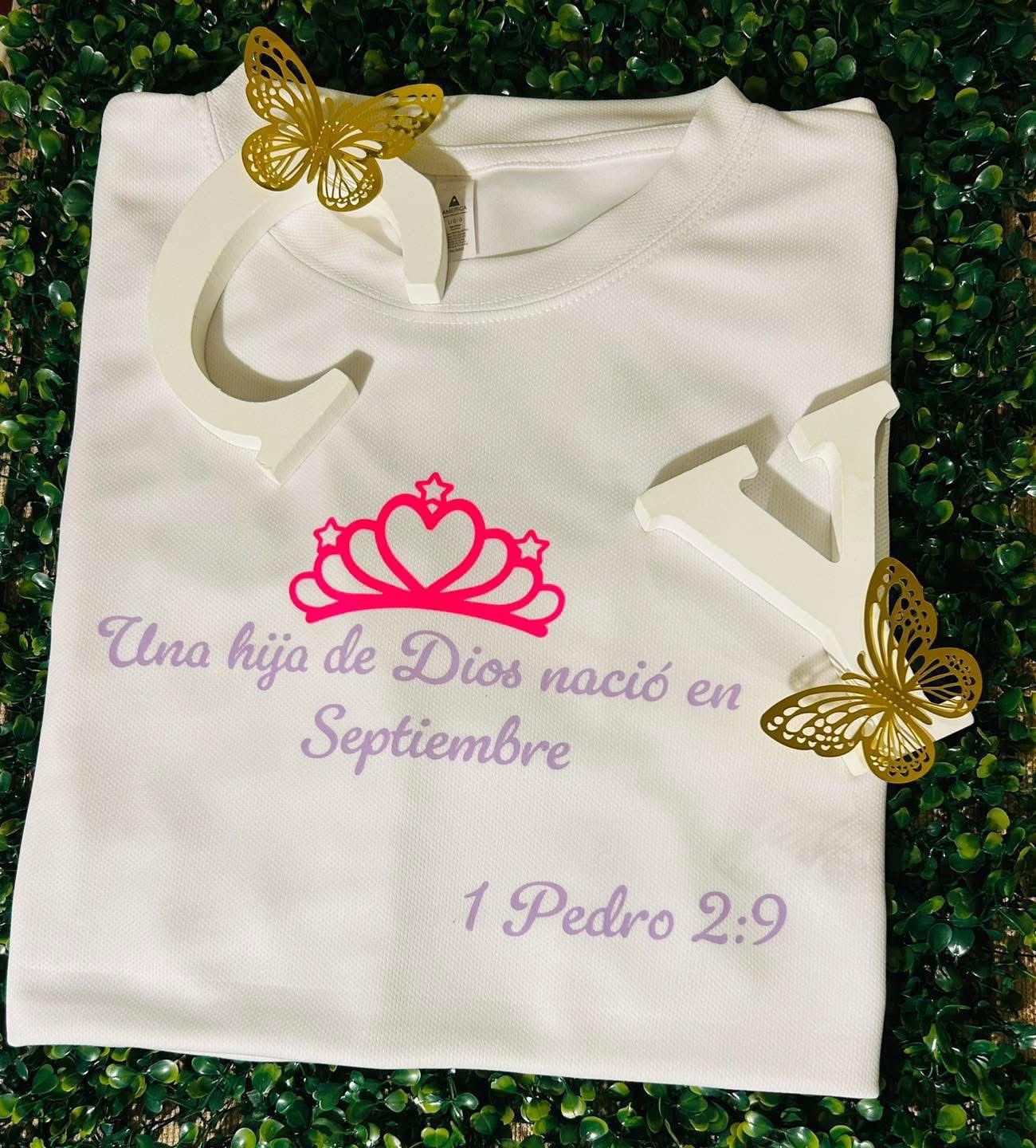 Camisas personalizadas ALGODÓN ADULTOS 💖